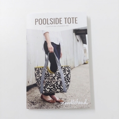 Poolside Tote Strandtasche Taschenschnittmuster Noodlehead