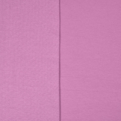 Sweat Stoff French Terry uni, helle Pflaume violet #440
