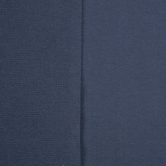 Bndchenstoff Meterware Glattstrick uni, dunkelblau navy #980