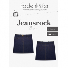 Papierschnittmuster JEANSROCK Damen Fadenkfer