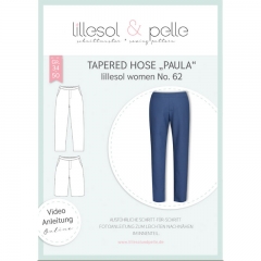 Papierschnittmuster Tapered Hose PAULA Lillesol women No.62