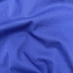 Baumwoll Twill Trenchcoat Stoff Stretch, kobaltblau
