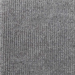 Rippenstrickstoff Chenille Teddyfell Doubleface, dunkelgrau meliert