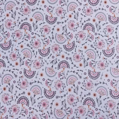Sweatstoff Alpenfleece Pusteblumen, mattes helllila