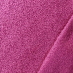 Fleecestoff Lambskin uni, pinkiges Beere