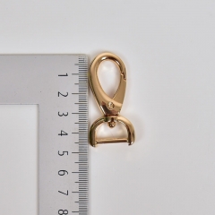 Karabinerhaken Metall 1,5 cm hochwertig hochglnzend, gold