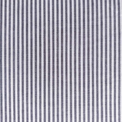 Baumwollstoff Streifen 3 mm garngefrbt, dunkelblau weiss