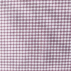 Baumwollstoff Vichykaro 2,7mm, mauve wei