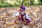 Feincord Stoff Babycord uni, burgundy