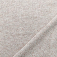Strickstoff Viskose Glattstrick butterweich, hellbraun hellbeige meliert