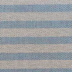 Outdoorstoff Teflon Streifen 1 cm, blau natur