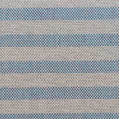 Outdoorstoff Teflon Streifen 1 cm, blau natur