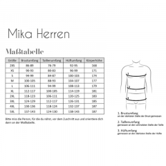 Papierschnittmuster MANTEL MIKA HERREN Fadenkfer