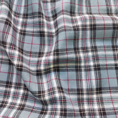 Baumwollstoff Schottenkaro Flanell-hnlich, weinrot blaugrau schwarz