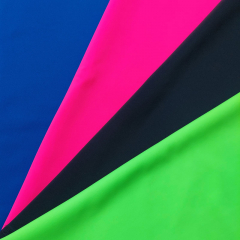 Badelycra Badeanzugstoff Funktionsjersey uni, neongrn