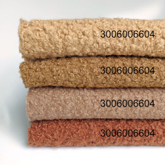 Boucle Stoff Schafslckchen, hellbraun (camel)