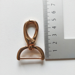 Karabinerhaken Metall 2,6 cm hochwertig hochglnzend, gold