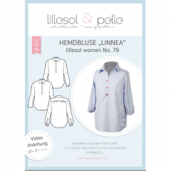 Papierschnittmuster Hemdbluse LINNEA Damen Lillesol&Pelle #79