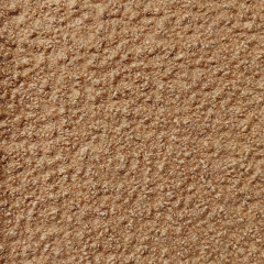 Boucle Stoff Lammfell Optik, camel braun