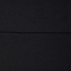 Sweatstoff French Terry uni, schwarz