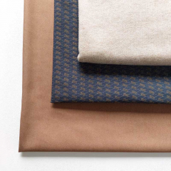 Jeansstoff Denim mit Stretch uni (colored), hellbraun (camel)