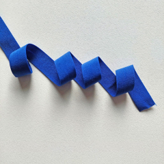 Falzband Falzgummi elastisch matt 20 mm, kobaltblau