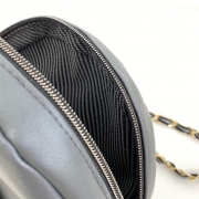 endlos Reiverschluss metallisiert GUNMETAL 3 mm Spirale + 3 Schieber, schwarz