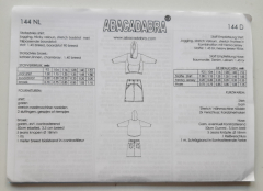 144 Kindersweater und Short Schnittmuster Abacadabra