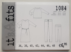 1084 Hose Shirt Kleid Schnittmuster its A fits