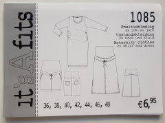 1085 Umstandsmode Rock & Kleid Schnittmuster its A fits
