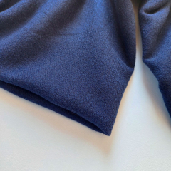 Cashmere Wollschal uni, dunkelblau