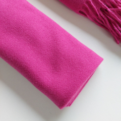 Kaschmir Wollschal Cashmere Woolblend uni, pink