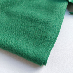 Cashmere Wollschal uni, grn