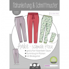 Papierschnittmuster Damen Hose ANIKE Kibadoo