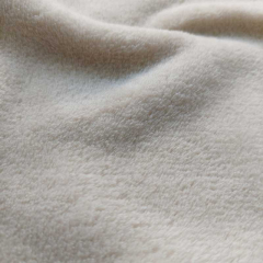 Wellnessfleece Doubleface uni, hellbeige