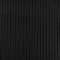 Bndchenstoff gerippt Hipster-Beanie Stoff, schwarz