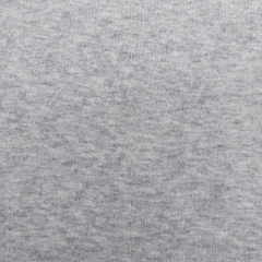 Strickstoff Glattstrick weich dnn, grau meliert