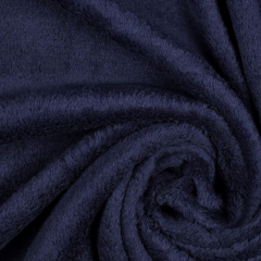Wellnessfleece Doubleface uni, dunkelblau