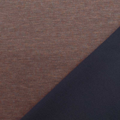 Jerseystoff Punto di Roma Heavy Stretchjersey, mittelbraun