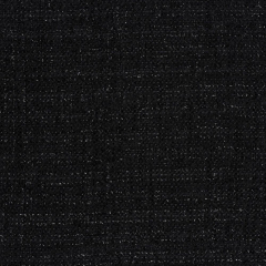 Boucle Stoff Lurex Ton-in-Ton franzsischer Stil uni kariert, schwarz