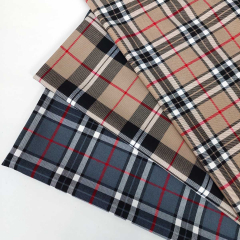 Webware Schottenkaro Tartan, grau schwarz rot