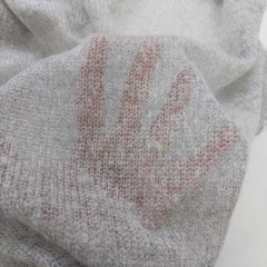 Strickstoff, grau meliert