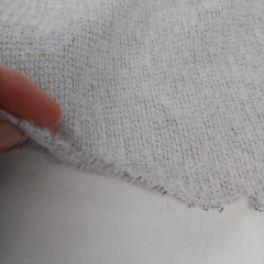 Strickstoff, grau meliert