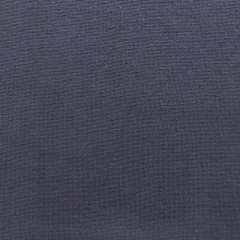 Bndchenstoff recycled Meterware Glattstrick uni, dunkelblau