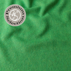 Jackenstoff Wollstoff Wool Blend weich, grn - Made in Italy