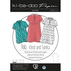 Papierschnittmuster NOLA- Kleid und Tunika ki-ba-doo