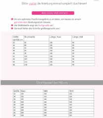 Papierschnittmuster LYNNA Jersey MAXIKLEID