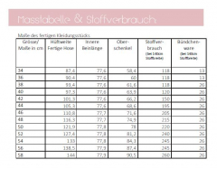 Papierschnittmuster Freizeithose Lillesol Woman No.1