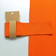 Polo Piqu Stoff Poloshirt Stoff Baumwolle uni, orange