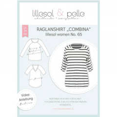 Papierschnittmuster Raglanshirt Combina Lillesol women No. 65